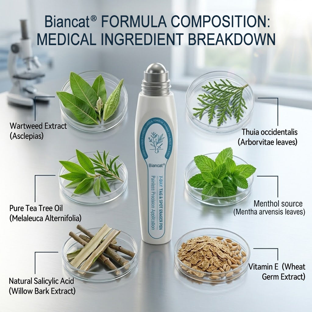 Biancat®👾𝟕-𝐃𝒂𝘆 𝐒𝗸𝐢𝐧 𝐓𝒂𝗴 & 𝐒𝐩𝙤𝐭 𝐄𝐫𝒂𝐬𝙚𝐫 Painless & Scar-Free Advanced Imperfection Removal Rollerball Pen