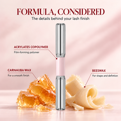 Dual-Ended 2-in-1 Glycerin-Infused Mascara