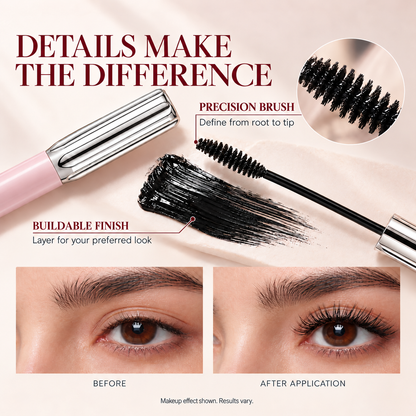 Dual-Ended 2-in-1 Glycerin-Infused Mascara